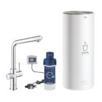 ΒΡΥΣΗ ΚΑΙ ΜΠΟΪΛΕΡ RED DUO L SIZE ΧΡΩΜΕ L-SPOUT 30325001 GROHE