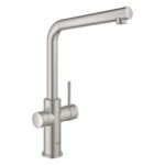 ΒΡΥΣΗ ΚΑΙ ΜΠΟΪΛΕΡ RED DUO L SIZE SUPERSTEEL L-SPOUT 30325DC1 GROHE - Image 3