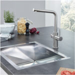 ΒΡΥΣΗ ΚΑΙ ΜΠΟΪΛΕΡ RED DUO L SIZE SUPERSTEEL L-SPOUT 30325DC1 GROHE - Image 4