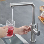 ΒΡΥΣΗ ΚΑΙ ΜΠΟΪΛΕΡ RED DUO L SIZE SUPERSTEEL L-SPOUT 30325DC1 GROHE - Image 6