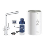 ΒΡΥΣΗ ΚΑΙ ΜΠΟΪΛΕΡ RED DUO M SIZE ΧΡΩΜΕ L-SPOUT 30327001 GROHE