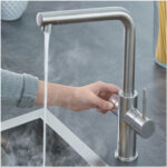 ΒΡΥΣΗ ΚΑΙ ΜΠΟΪΛΕΡ RED DUO M SIZE SUPERSTEEL L-SPOUT 30327DC1 GROHE - Image 4