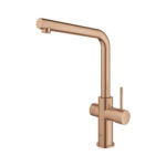 ΒΡΥΣΗ ΚΑΙ ΜΠΟΪΛΕΡ RED DUO M SIZE BRUSHED WARM SUNSET L-SPOUT 30327DL1 GROHE - Image 4