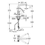 GROHE BLUE PURE MINTA ΜΙΚΤΗΣ ΝΕΡΟΧΥΤΗ ΜΟΝΟΥ ΜΟΧΛΟΥ ΜΕ ΦΙΛΤΡΟ 30588000 GROHE - Image 2
