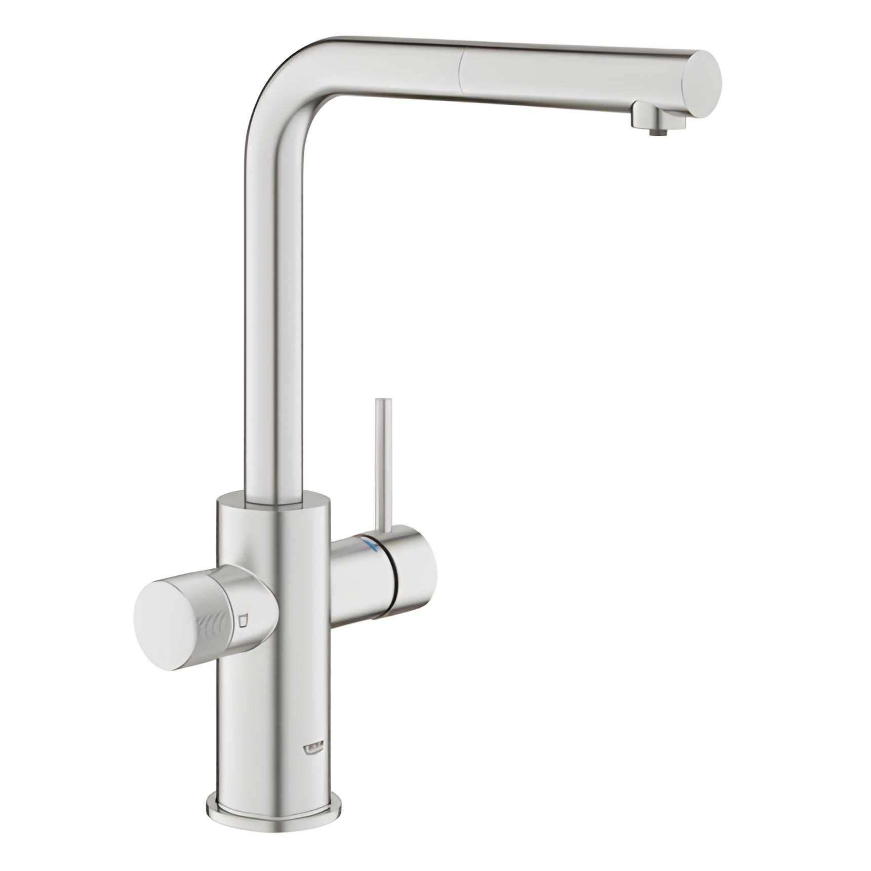 30590DC0 ΜΠΑΤΑΡΙΑ ΝΕΡΟΧΥΤΗ BLUE PURE MINTA ΜΕ ΠΕΡΙΣΤΡΕΦΟΜΕΝΟ ΡΟΥΞΟΥΝΙ 30590DC0 GROHE - Image 1