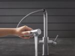 BLUE PROFESSIONAL ΚΙΤ ΜΕ ΡΟΥΞΟΥΝΙ L-SPOUT ΜΕ ΑΠΟΣΠΩΜΕΝΟ ΝΤΟΥΣ SUPERSTEEL 31326DC2 GROHE - Image 3