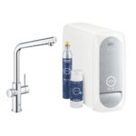 BLUE HOME ΚΙΤ ΕΚΚΙΝΗΣΗΣ ΕΚΡΟΗΣ L-SPOUT ΧΡΩΜΕ 31454001 GROHE