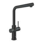 BLUE HOME ΚΙΤ ΕΚΚΙΝΗΣΗΣ ΕΚΡΟΗΣ L-SPOUT VELVET BLACK 31454KS1 GROHE - Image 3