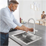 BLUE HOME ΚΙΤ ΕΚΚΙΝΗΣΗΣ ΕΚΡΟΗΣ C-SPOUT ΧΡΩΜΕ 31455001 GROHE - Image 5