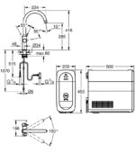 BLUE HOME ΚΙΤ ΕΚΚΙΝΗΣΗΣ ΕΚΡΟΗΣ C-SPOUT ΧΡΩΜΕ 31455001 GROHE - Image 2