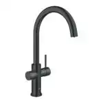 BLUE HOME ΚΙΤ ΕΚΚΙΝΗΣΗΣ ΕΚΡΟΗΣ C-SPOUT VELVET BLACK 31455KS1 GROHE - Image 3