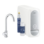 BLUE HOME ΚΙΤ ΕΚΚΙΝΗΣΗΣ ΕΚΡΟΗΣ C-SPOUT ΜΕ ΜΠΑΤΑΡΙΑ ΜΟΝΗΣ ΛΕΙΤΟΥΡΓΙΑΣ ΧΡΩΜΕ 31498001 GROHE