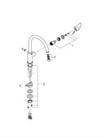 ΜΙΚΤΗΣ ΝΕΡΟΧΥΤΗ BAUCURVE ΜΟΝΗΣ ΛΑΒΗΣ 1/2″ 31536001 GROHE - Image 4
