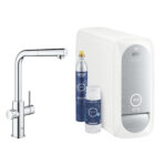 BLUE HOME ΚΙΤ ΕΚΚΙΝΗΣΗΣ ΕΚΡΟΗΣ L-SPOUT ΜΕ ΑΠΟΣΠΩΜΕΝΟ ΝΤΟΥΣ ΧΡΩΜΕ 31539000 GROHE