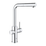 BLUE HOME ΚΙΤ ΕΚΚΙΝΗΣΗΣ ΕΚΡΟΗΣ L-SPOUT ΜΕ ΑΠΟΣΠΩΜΕΝΟ ΝΤΟΥΣ ΧΡΩΜΕ 31539000 GROHE - Image 3