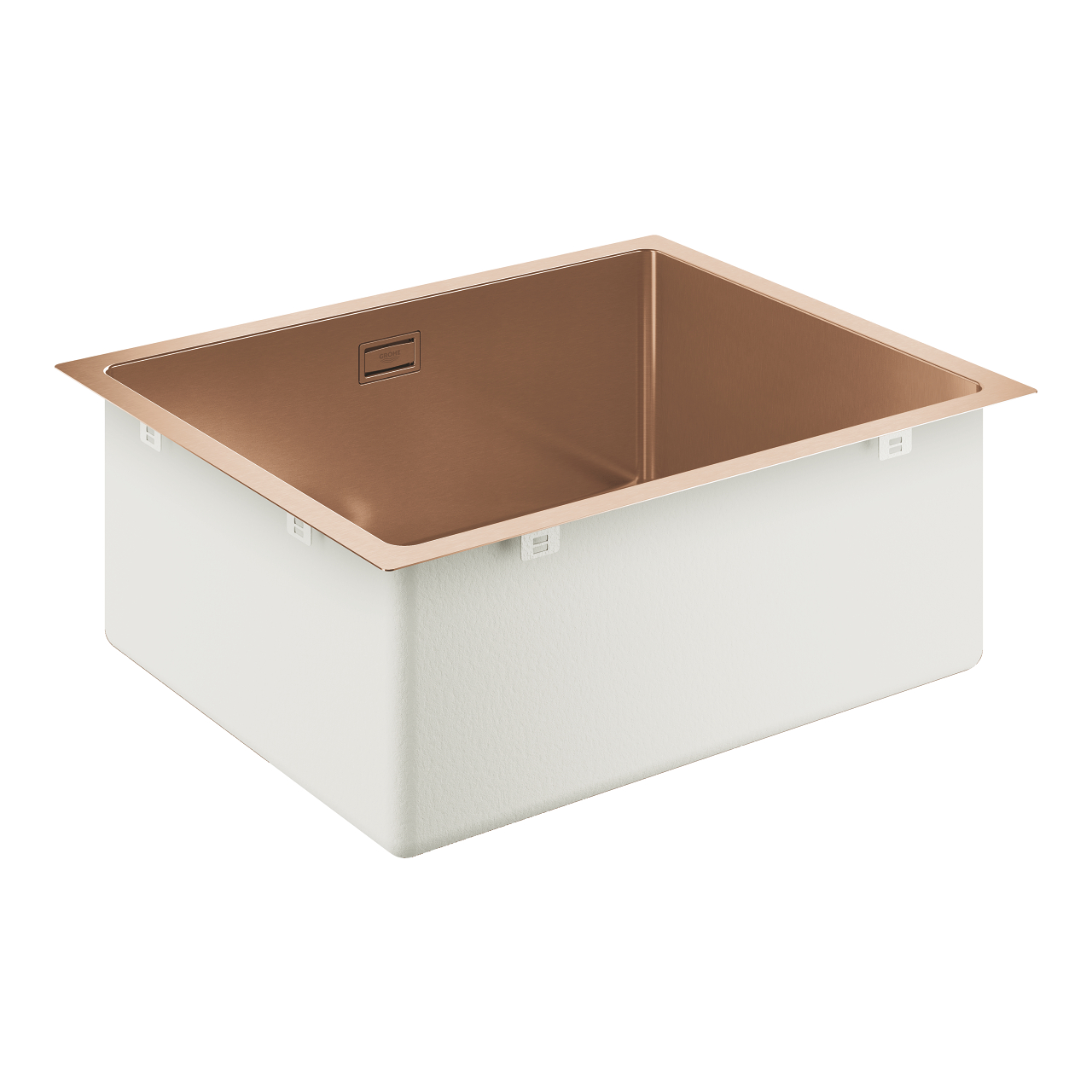 31574DL1 K700U ΝΕΡΟΧΥΤΗΣ ΑΠΟ ΑΝΟΞΕΙΔΩΤΟ ΧΑΛΥΒΑ 55 X 45CM BRUSHED WARM SUNSET 31574DL1 GROHE - Image 1