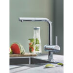 GROHE BLUE PURE MINTA ΜΙΚΤΗΣ ΝΕΡΟΧΥΤΗ ΜΟΝΟΥ ΜΟΧΛΟΥ ΜΕ ΛΕΙΤΟΥΡΓΙΑ ΦΙΛΤΡΟΥ 31721000 GROHE - Image 7