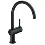 MINTA ANAMEIKTIKH ΜΠΑΤΑΡΙΑ 1/2″ VELVET BLACK 32917KS0 GROHE