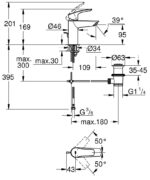 EUROSMART ΜΠΑΤΑΡΙΑ ΝΙΠΤΗΡΑ 1/2" S-ΜΕΓΕΘΟΣ ΜΑΥΡΟ ΜΑΤ 332652433 GROHE - Image 2