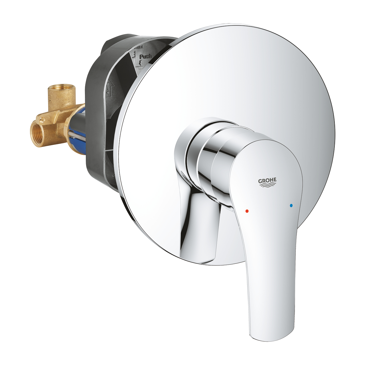 33556003 EUROSMART ΑΝΑΜΙΚΤΗΣ ΜΠΑΝΙΟΥ ΜΟΝΟΥ ΜΟΧΛΟΥ 1/2″ 33556003 GROHE - Image 1