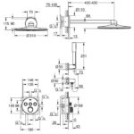 GROHE SMARTCONTROL ΣΕΤ ΕΝΤΟΙΧΙΣΜΟΥ ROUND 34709000 GROHE - Image 2