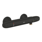 GROHTHERM 1000 ΘΕΡΜΟΣΤΑΤΙΚΗ ΜΠΑΤΑΡΙΑ ΓΙΑ ΝΤΟΥΣ 1/2″ ΜΑΥΡΟ ΜΑΤ 348142433 GROHE