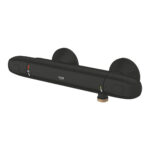 GROHTHERM 1000 ΘΕΡΜΟΣΤΑΤΙΚΗ ΜΠΑΤΑΡΙΑ ΓΙΑ ΝΤΟΥΣ 1/2″ ΜΑΥΡΟ ΜΑΤ 348142433 GROHE - Image 4