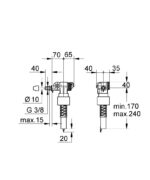 ΦΛΟΤΕΡ ΓΙΑ ΚΑΖΑΝΑΚΙΑ ΓΥΨΟΣΑΝΙΔΑΣ 37095000 GROHE - Image 2