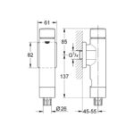 RONDO A.S. ΦΛΟΥΣΟΜΕΤΡΟ ΓΙΑ WC 37347000 GROHE - Image 2