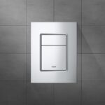 ΠΛΑΚΕΤΑ ΕΝΤΟΙΧΙΣΜΕΝΟΥ ΚΑΖΑΝΑΚΙΟΥ SKATE COSMOPOLITAN S CHROME 37535000 GROHE - Image 3