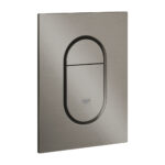 ΠΛΑΚΕΤΑ ΕΝΤΟΙΧΙΣΜΕΝΟΥ ΚΑΖΑΝΑΚΙΟΥ ARENA COSMOPOLITAN S BRUSHED HARD GRAPHITE 37624AL0 GROHE