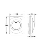 SURF ΠΛΑΚΕΤΑ ΕΝΕΡΓΟΠΟΙΗΣΗΣ 38808000 GROHE - Image 2