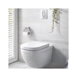 EURO CERAMIC ΕΠΙΤΟΙΧΗ (ΚΡΕΜΑΣΤΗ) ΛΕΚΑΝΗ ΜΕ ΚΑΛΥΜΜΑ SOFT CLOSE ΛΕΥΚΗ 39554000 GROHE - Image 4