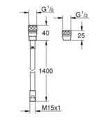 ΣΠΙΡΑΛ ΚΟΥΖΙΝΑΣ ZEDRA ΧΡΩΜΕ 46174000 GROHE - Image 2