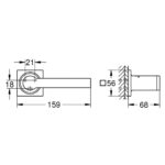 ALLURE NEW ΧΑΡΤΟΘΗΚΗ ΧΩΡΙΣ ΚΑΛΥΜΜΑ ΧΡΩΜΕ 40279001 GROHE - Image 2