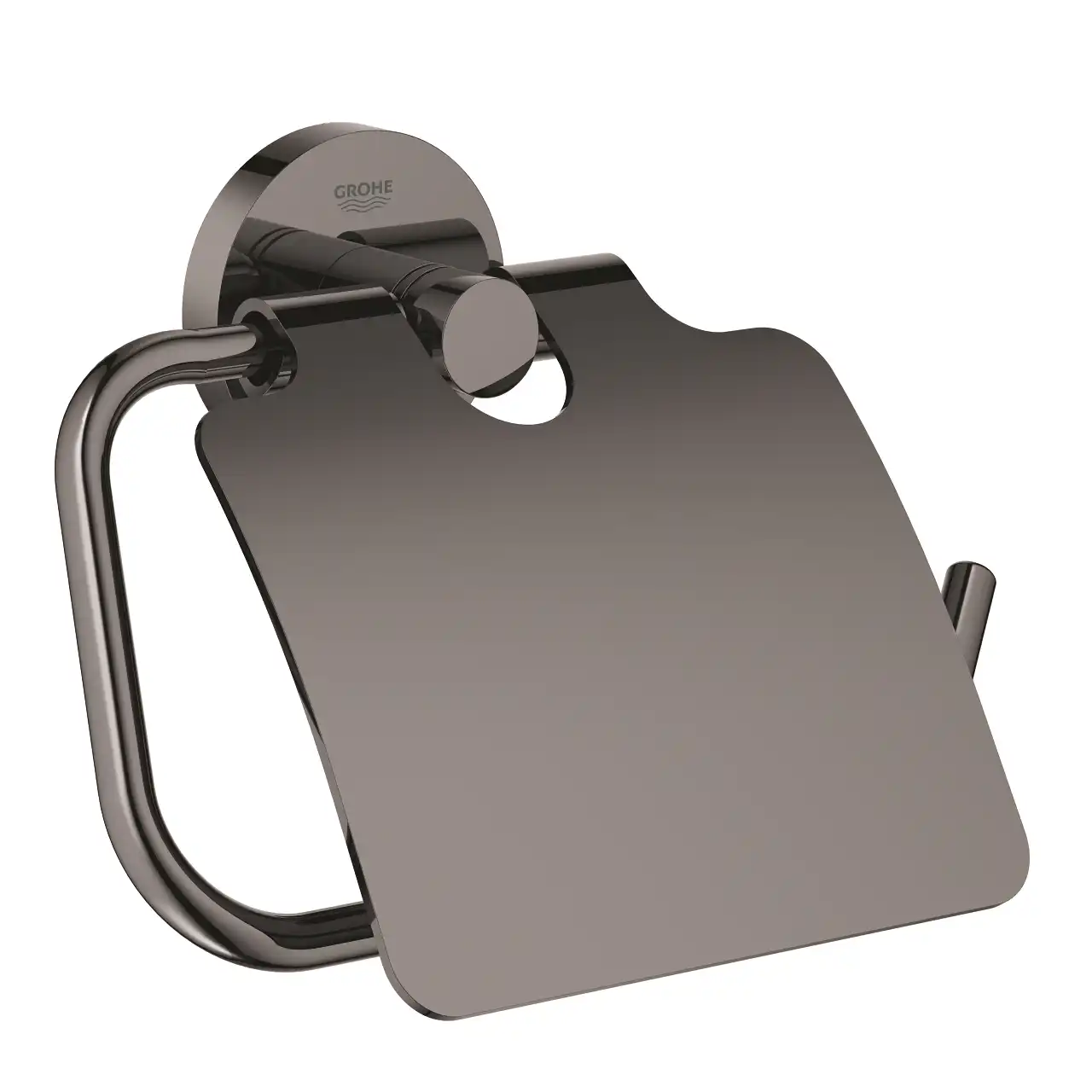 40367A01 ESSENTIALS ΧΑΡΤΟΘΗΚΗ ΜΕ ΚΑΛΥΜΜΑ HARD GRAPHITE 40367A01 GROHE - Image 1