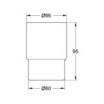 ESSENTIALS ΚΡΥΣΤΑΛΛΙΝΟ ΠΟΤΗΡΙ 40372001 GROHE - Image 2