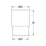 ESSENTIALS ΚΡΥΣΤΑΛΛΙΝΟ ΠΟΤΗΡΙ 40372001 GROHE - Image 2