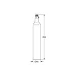 GROHE BLUE ΑΝΤΑΛΛΑΚΤΙΚΗ ΦΙΑΛΗ 425 G CO2 40920000 GROHE - Image 2
