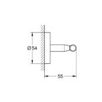 BAUCOSMOPOLITAN ΑΓΚΙΣΤΡΟ ΧΡΩΜΕ 40461001 GROHE - Image 2