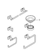 ΣΕΤ ΑΞΕΣΟΥΑΡ ΜΠΑΝΙΟΥ 5 ΤΜΧ ΧΡΩΜΕ 40758001 GROHE - Image 3