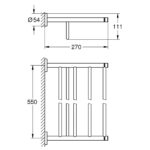 ESSENTIALS ΠΟΛΛΑΠΛΗ ΠΕΤΣΕΤΟΚΡΕΜΑΣΤΡΑ ΧΡΩΜΕ 40800001 GROHE - Image 2