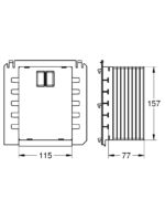 ΑΝΤΑΠΤΟΡΑΣ ΓΙΑ ΠΛΑΚΕΤΕΣ 17 CM 40911000 GROHE - Image 2