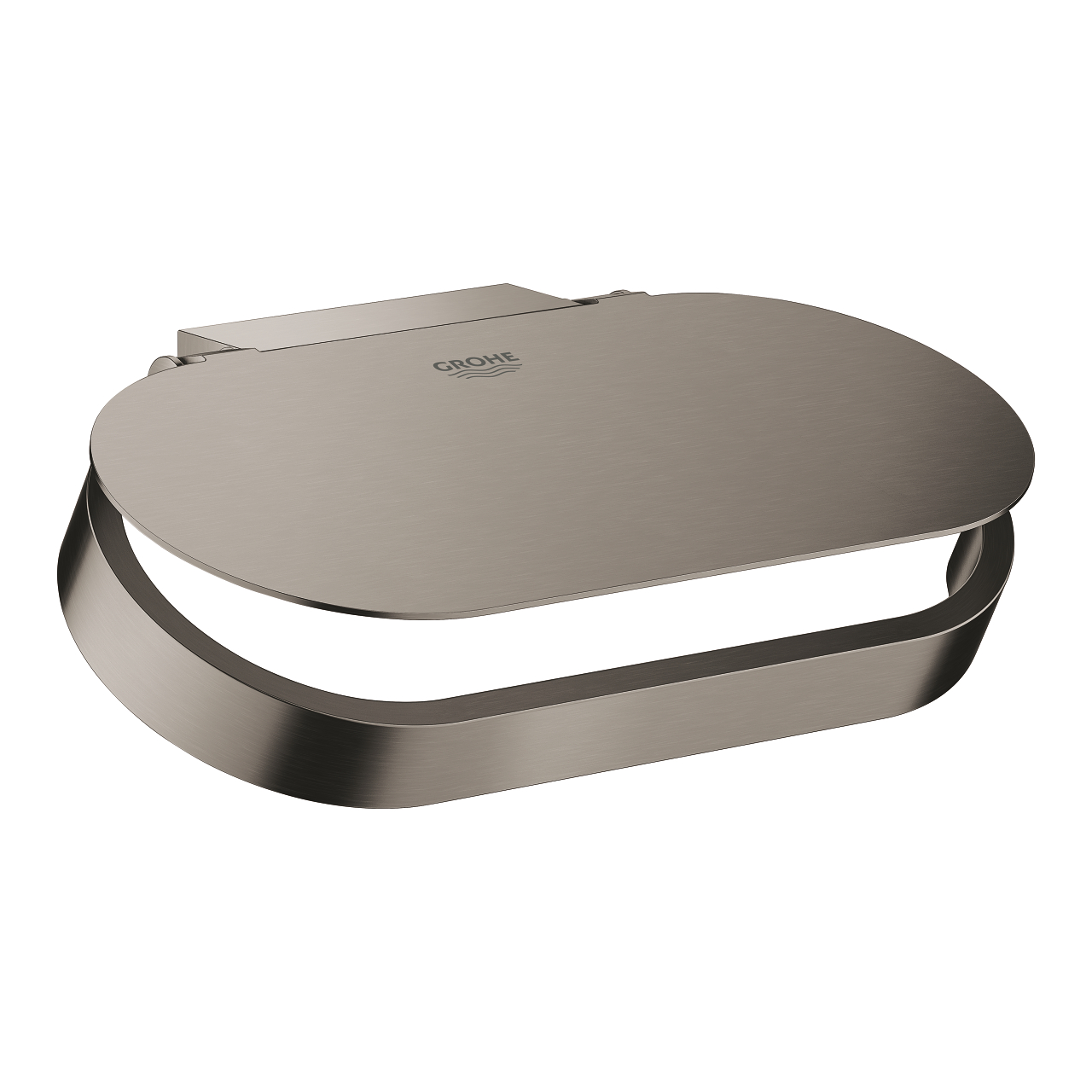 41069AL0 SELECTION ΧΑΡΤΟΘΗΚΗ ΜΕ ΚΑΛΥΜΜΑ BRUSHED HARD GRAPHITE 41069AL0 GROHE - Image 1