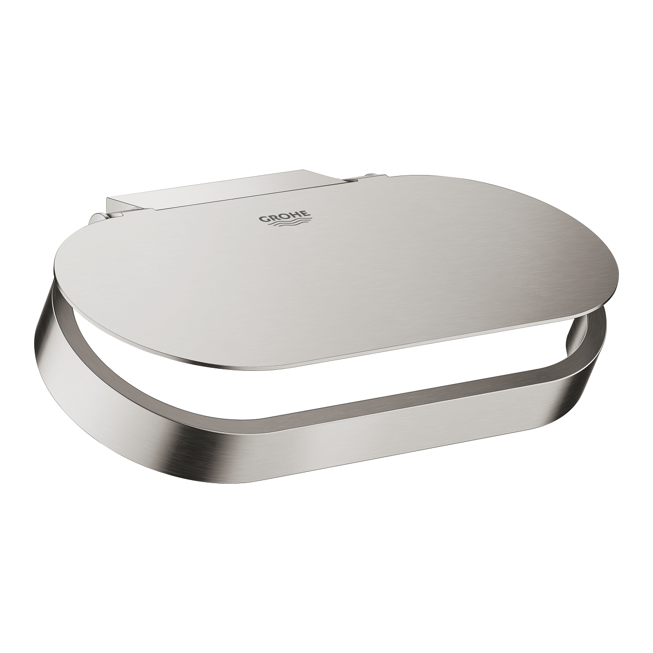 41069DC0 SELECTION ΧΑΡΤΟΘΗΚΗ ΜΕ ΚΑΛΥΜΜΑ SUPERSTEEL 41069DC0 GROHE - Image 1