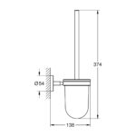 START COSMOPOLITAN ΕΠΙΤΟΙΧΟ ΠΙΓΚΑΛ ΧΡΩΜΕ 41169000 GROHE - Image 3