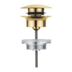 ΒΑΛΒΙΔΑ ΝΙΠΤΗΡΟΣ PUSH-OPEN BRUSHED COOL SUNRISE 65807GN0 GROHE