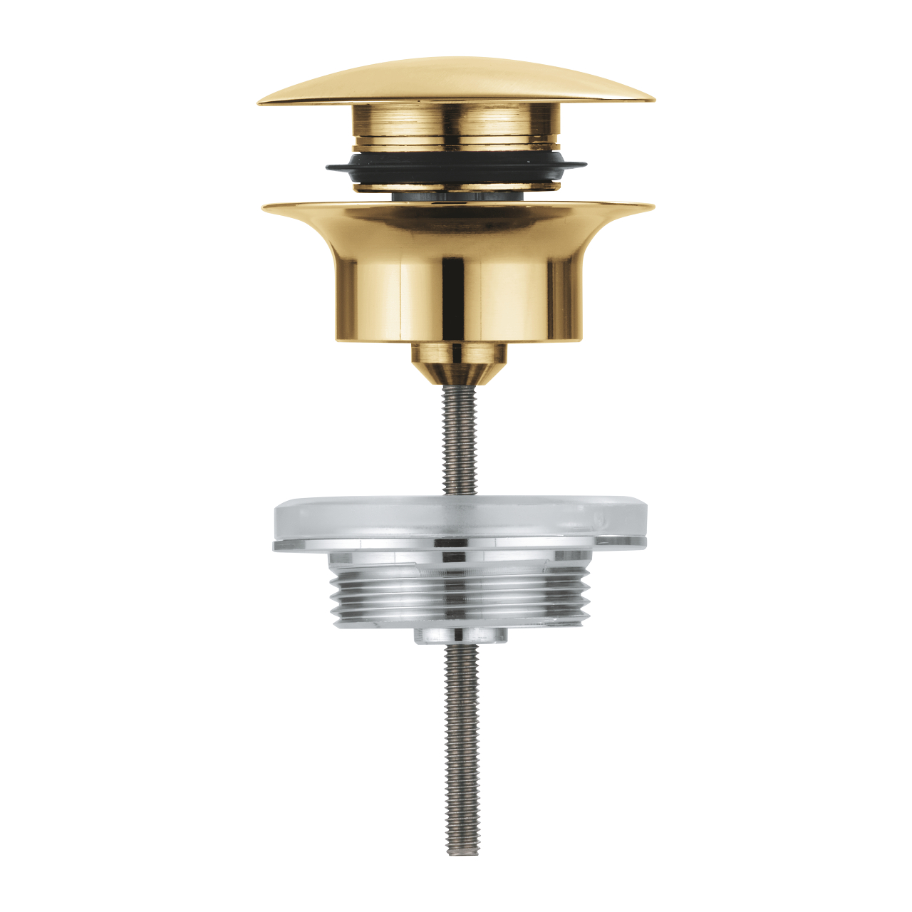 65807GN0_1 ΒΑΛΒΙΔΑ ΝΙΠΤΗΡΟΣ PUSH-OPEN BRUSHED COOL SUNRISE 65807GN0 GROHE - Image 1