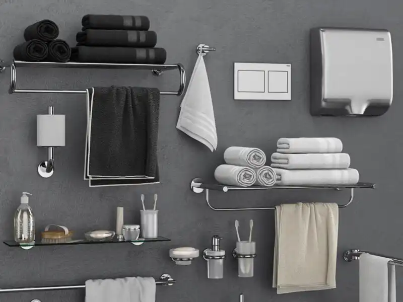 Σετ αξεσουάρ GROHE σε premium bathroom interior