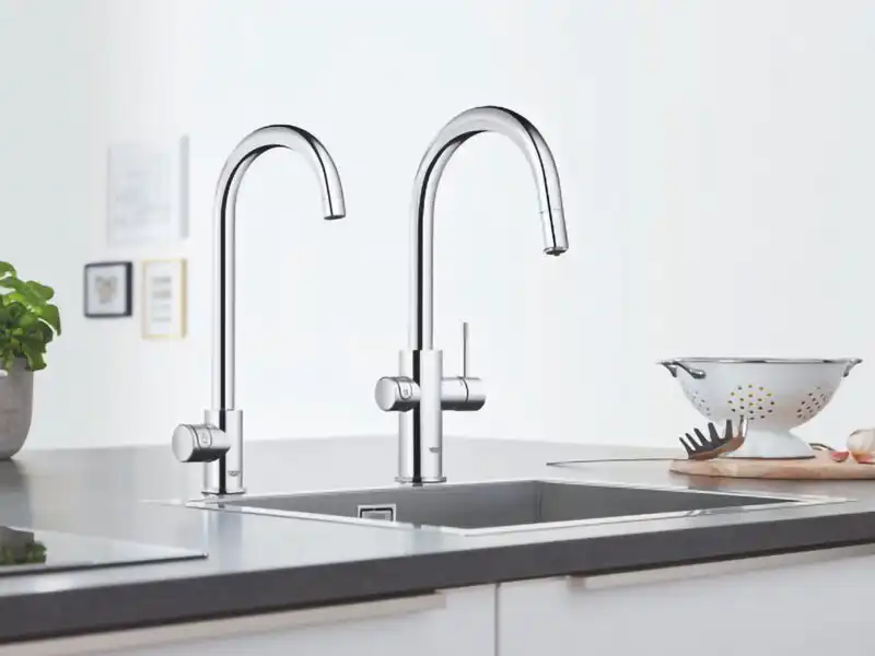 Τρίοδη μπαταρία GROHE με σύστημα φιλτραρισμένου νερού